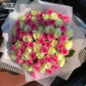 Микс розы, Дизайнерская упаковка