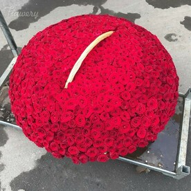 Корзина из - 501, розы