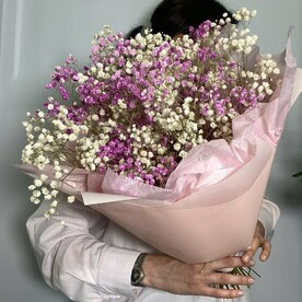 Букет воздушной гипсофилы