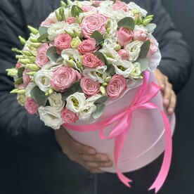 Нежный букет в коробке