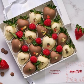 Клубника в шоколаде "Сладкий дуэт"