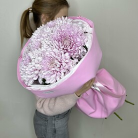 Букет из одноголовых хризантем