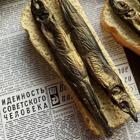 Мыло ручной работы «Бутерброд со шпротами»