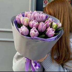 Тюльпаны пионовидные 15 штук