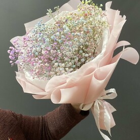 Букет стойкой гипсофилы #32