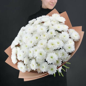 Букет кустовых хризантем #35