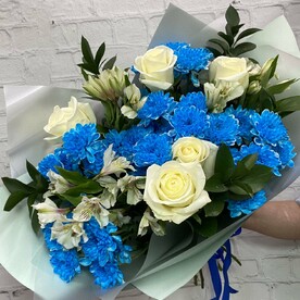 Яркий букет "Синева"