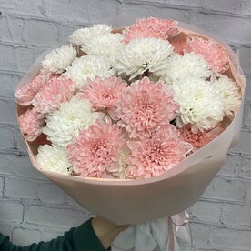 Букет "Персиковая нежность"