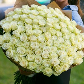 101 Белая роза