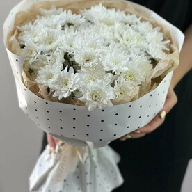Букет "Белая хризантема"