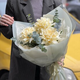 Букет «Белый вельвет»