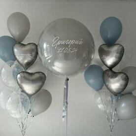 Набор воздушных шаров на выписку или день рождения