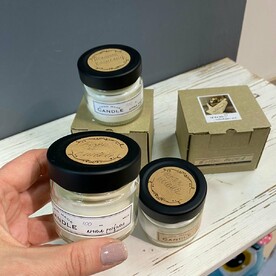 Ароматная свечка ручной работы 😍