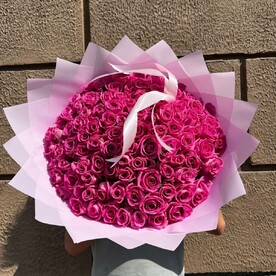 Букет из 101 розы Chantal Barbie