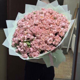 Пионовидные кустовые розы Джульетта