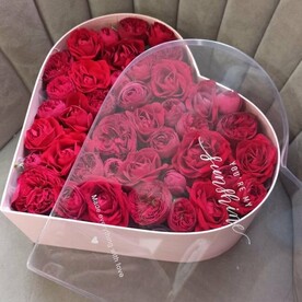 Сердечко с цветами