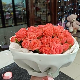 Букет из кустовых роз Барбадос