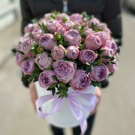 Коробочка Роза кустовая пионовидная