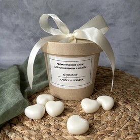Ароматическое саше из соевого воска. Мелтсы «Слива и сакура»