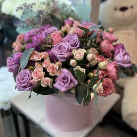 Лавандовое поле в коробке