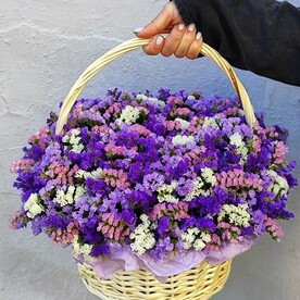 Корзина сухоцвет