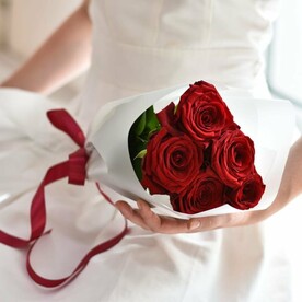 I Love You ❤ - Букет красных роз премиум
