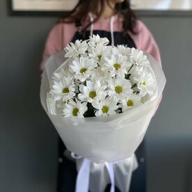 Белый букет - ромашки