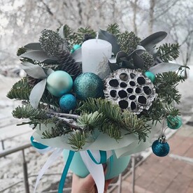 Новогодняя композиция мини