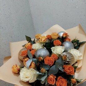 Яркий , праздничный букет