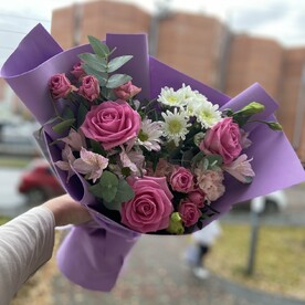 Лиловые капли