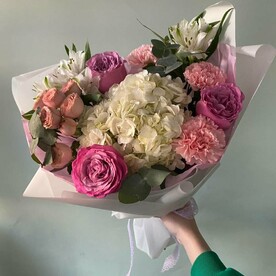 Букет с нежными цветами