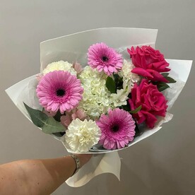 Букет с гортензией