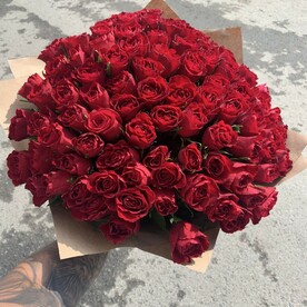 101 шикарная роза