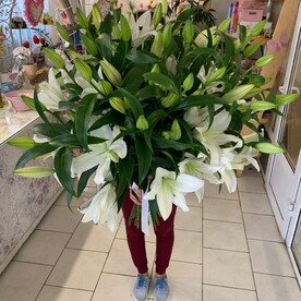 Букет лилий