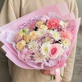 Нежный букет «Зефир»