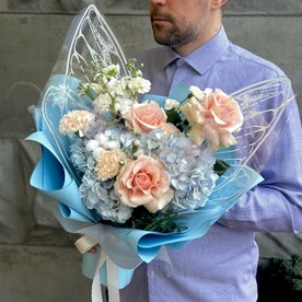 Нежный букет «Эффект Бабочки»