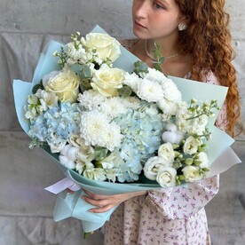 Нежный Букет "Сапфир"