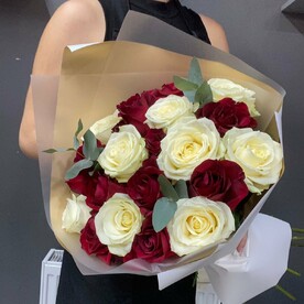 Роза 19шт