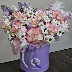 Коробочка с цветочками