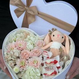 Коробочка в виде сердца