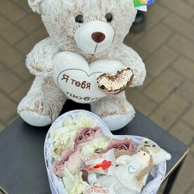 Милая коробочка + мишка