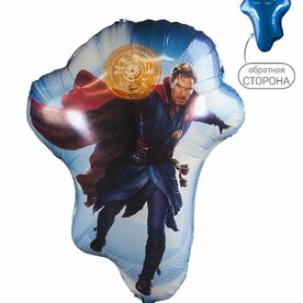 Фольгированный воздушный шар фигура Доктор Стрэндж из серии герои Марвел