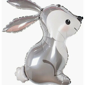 Фольгированный воздушный шар фигура Лесные Звери Заяц