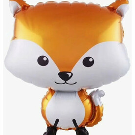 Фольгированный воздушный шар фигура Лесные Звери Лиса