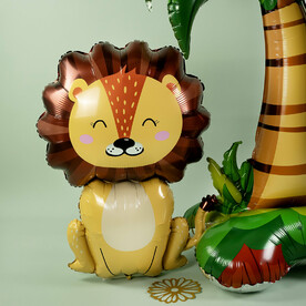Фольгированный воздушный шар фигура Сафари Лев