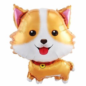 Воздушный фольгированный шар корги