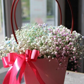 Композиция из гипсофилы