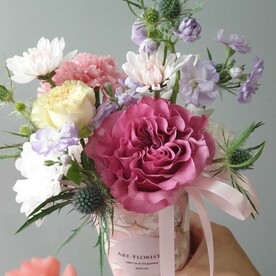 Цветочный коктейль "Ягодный"