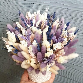 Букет сухоцветов в коробке