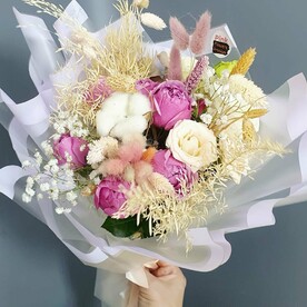 Авторский букет с сухоцветами